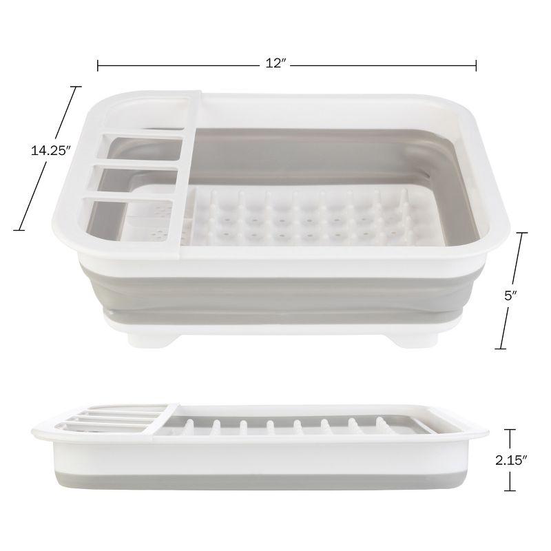 Wakeman Outdoors Collapsible Drying Rack, Gray