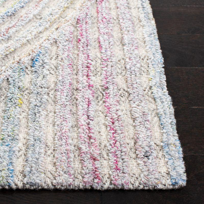 Southampton SHA301 Hand Tufted Indoor Area Rug - Pink/Blue - 5'x8' - Safavieh