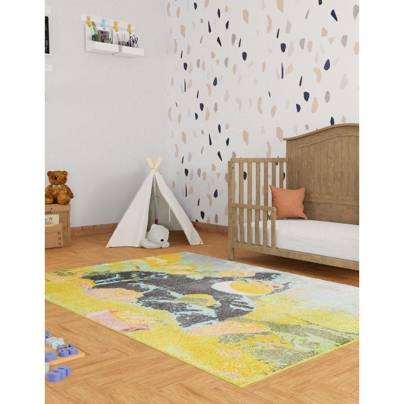 Unique Loom Unique Loom Gorilla Whimsy Kids Rug
