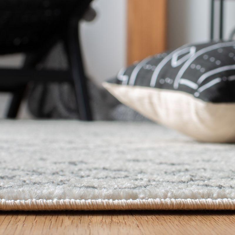 Madison 700 MAD798 Power Loomed Indoor Area Rug - Ivory/Charcoal - 5'3"x7'6" - Safavieh