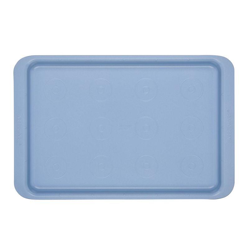 Farberware Easy Solutions Nonstick Bakeware Cookie Pan Baking Sheet, 10 Inch X 15 Inch, Blue