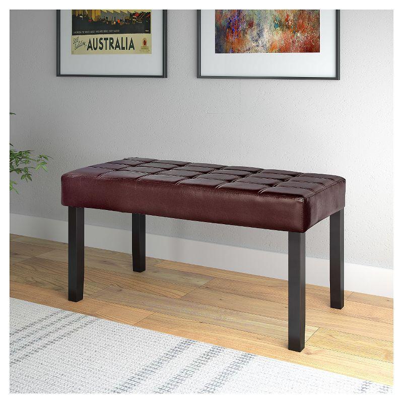 California 24 Panel Bench - CorLiving