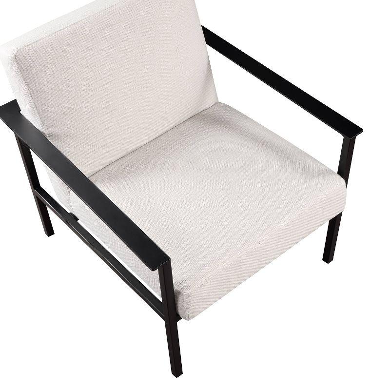 Comfort Pointe Milano Stationary Metal Accent Chair