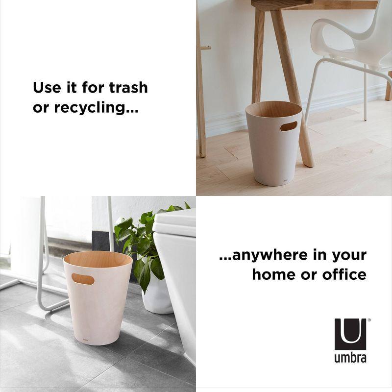 Umbra 2gal Woodrow Indoor Trash Can