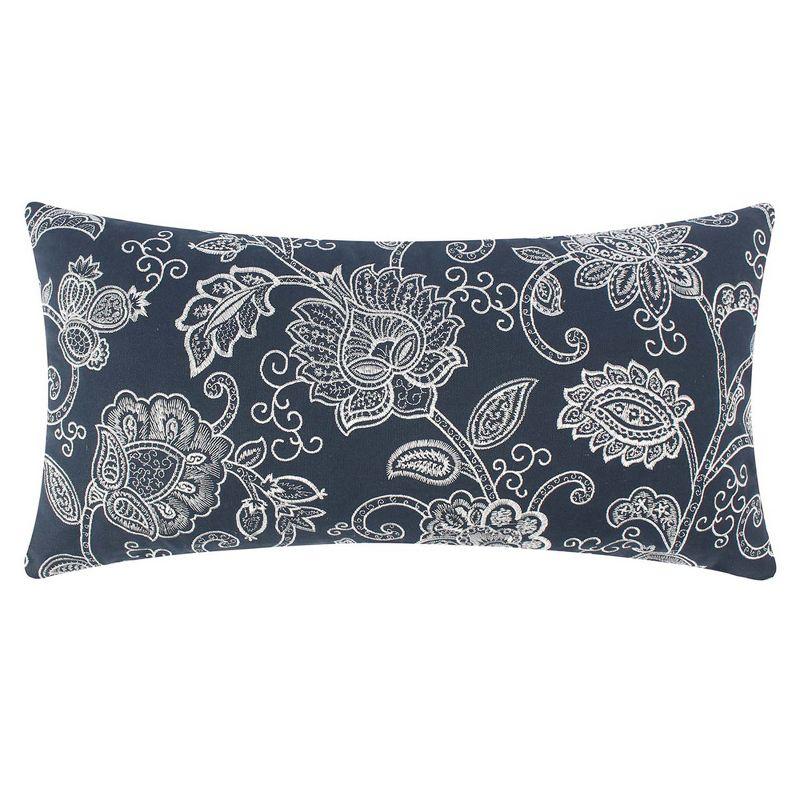 Aditya Navy Pillow 12x24 - Levtex Home