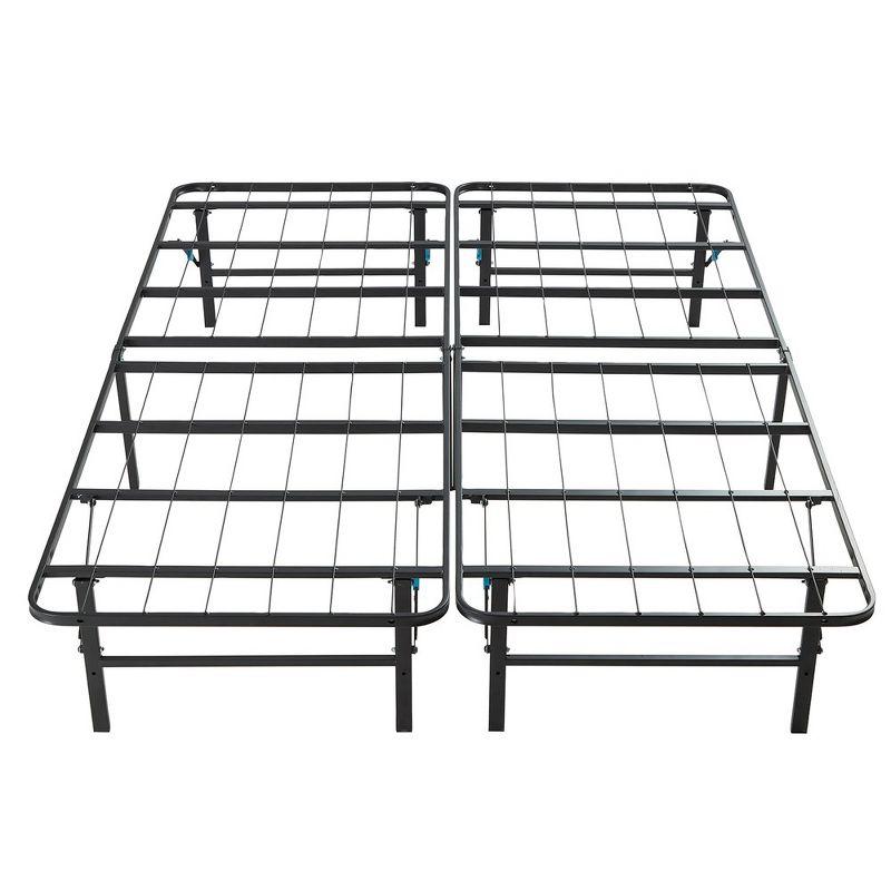 Nestl Steel Platform Bed Frame, Foldable Bed 14 Inches High