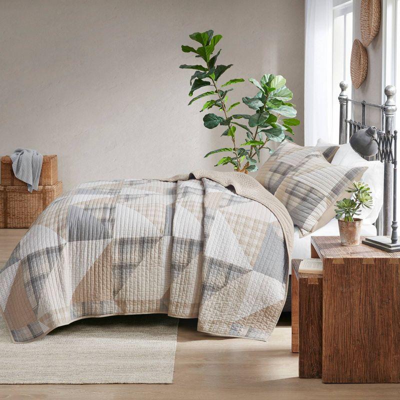 Woolrich Woolrich Montana Printed Cotton Oversized Quilt Mini Set