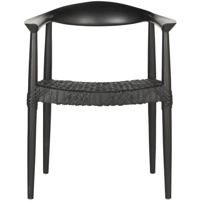 Kazbah Leather Dining Arm Chair