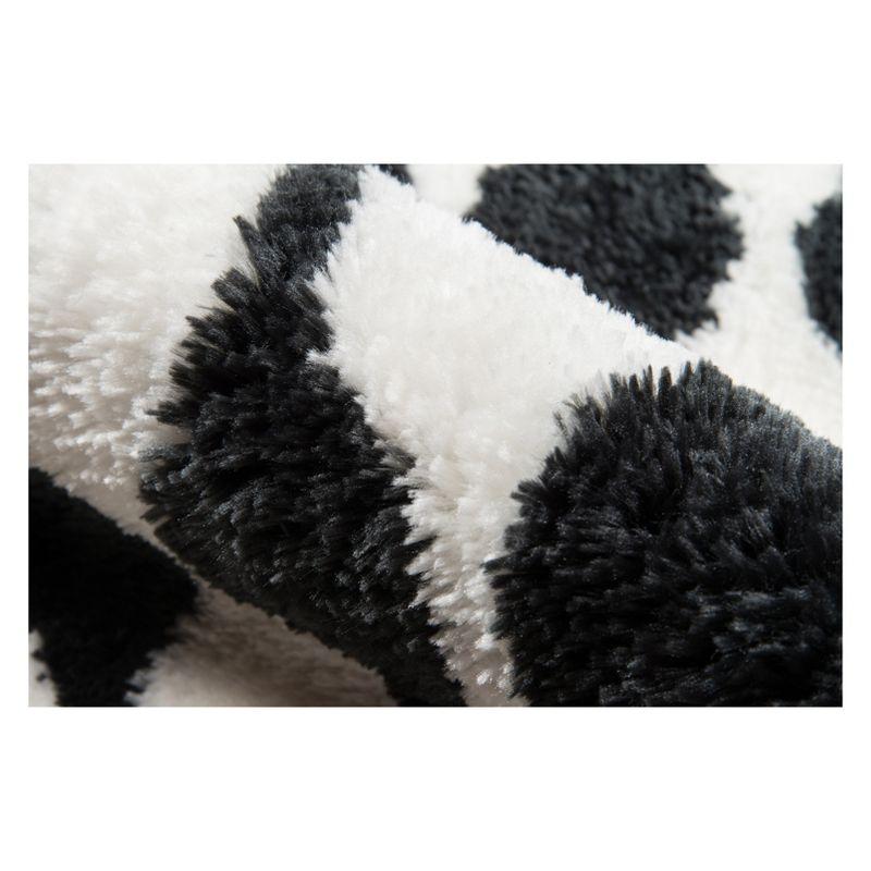 Novogratz Geometric Handmade Black/Ivory Area Rug