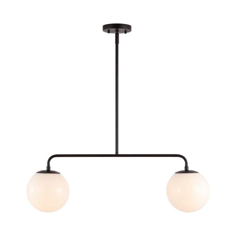 Conyer 2 Light 18" Pendant - Black - Safavieh.