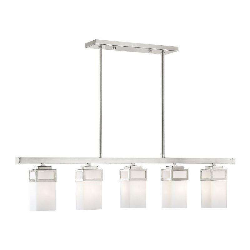 Livex Lighting Harding 5 - Light Chandelier in  Brushed Nickel