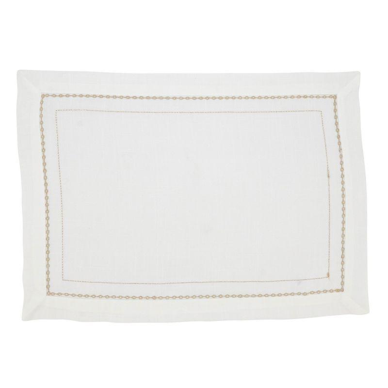 Polyester No Pattern Rectangle Placemat