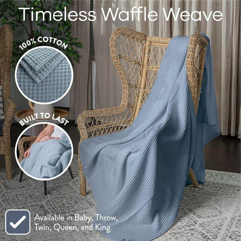 Waffle Blanket for Adults, Extra Large By Comfy Cubs