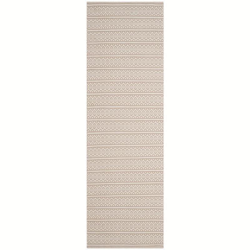 Montauk MTK341 Hand Woven Indoor Runner Rug - Ivory/Grey - 2'3"x10' - Safavieh.
