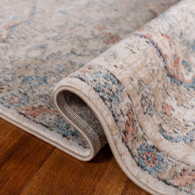Oregon ORE812 Power Loomed Area Rug - Grey/Blue - 5'1"x7'6" - Safavieh.