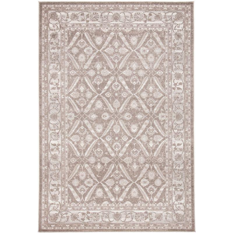Sofia SOF378 Power Loomed Area Rug - Tan/Beige - 5'1"x7'7" - Safavieh.