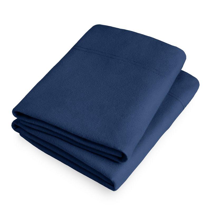Bare Home 100% Cotton Flannel Pillowcase (Set of 2)