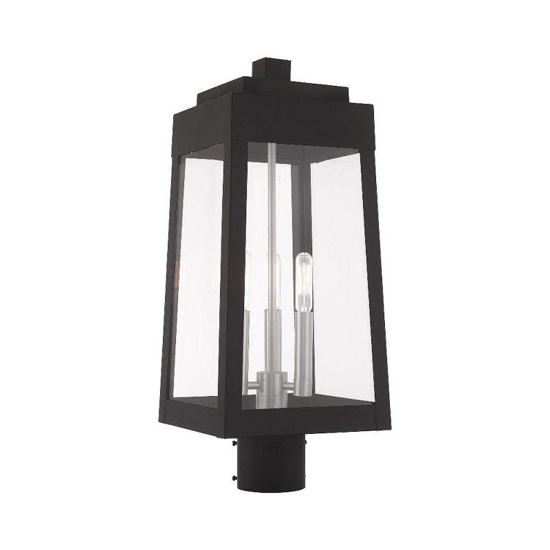 Livex Lighting Oslo 3 - Light Post Light in  Black