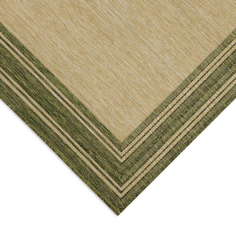 Liora Manne Carmel  Indoor/Outdoor Rug  Green..