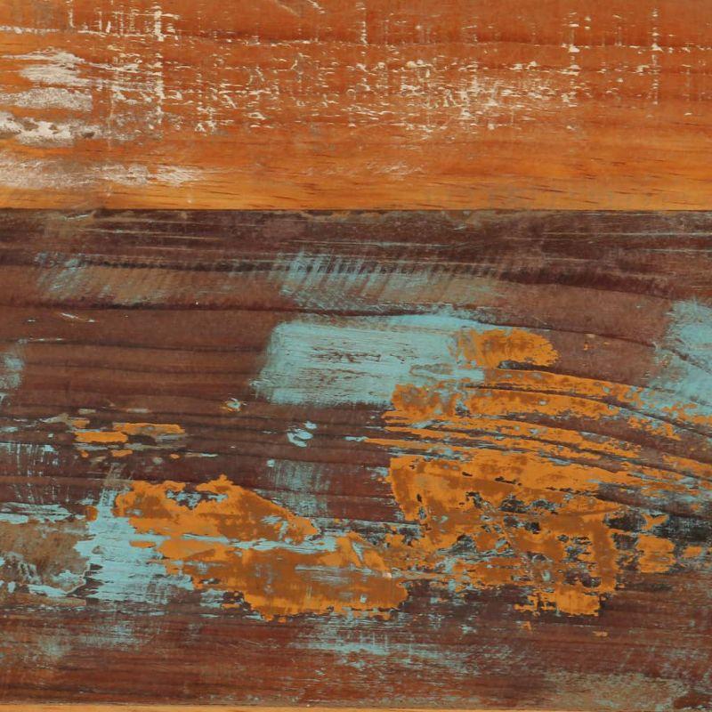 vidaXL Coffee Table Multicolor Solid Reclaimed Wood 47.2 in long Durable