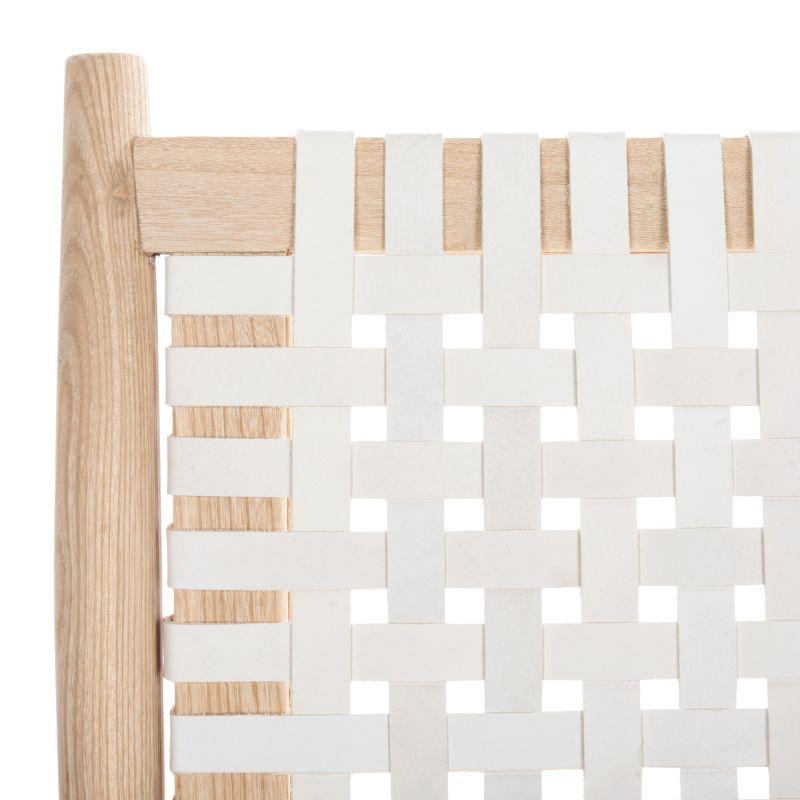 Soleil Accent Chair - ACH1001 - White/Natural - Safavieh