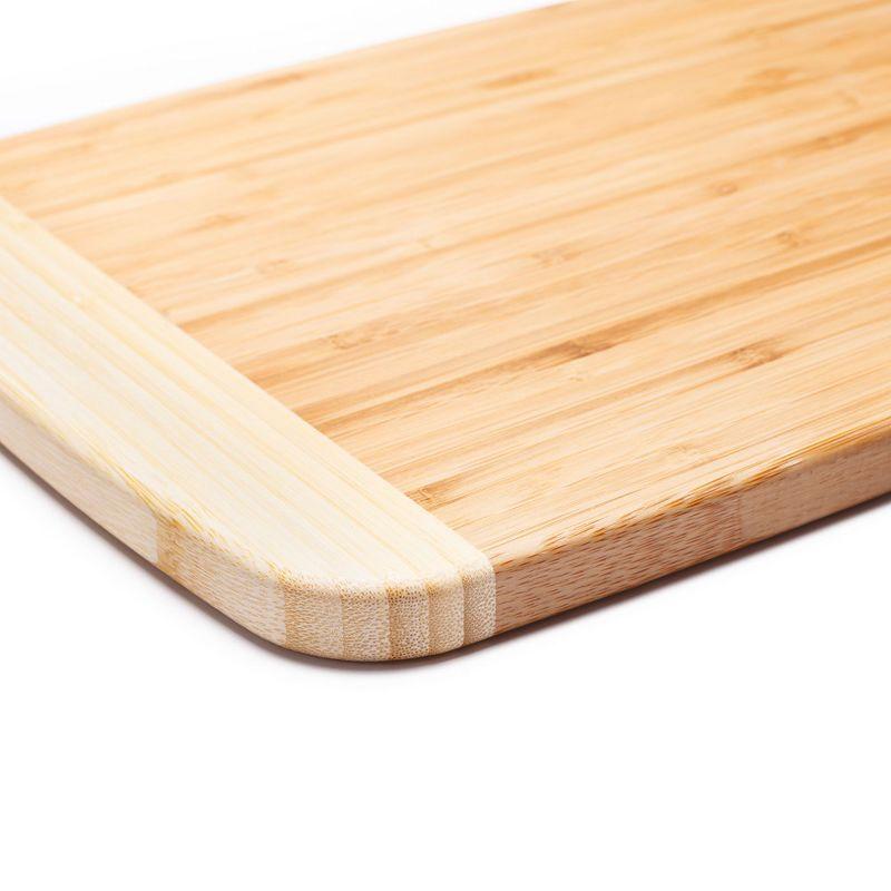 JOYCE CHEN Joyce Chen Large Burnished Bamboo Cutting Board, 10X15-Inch