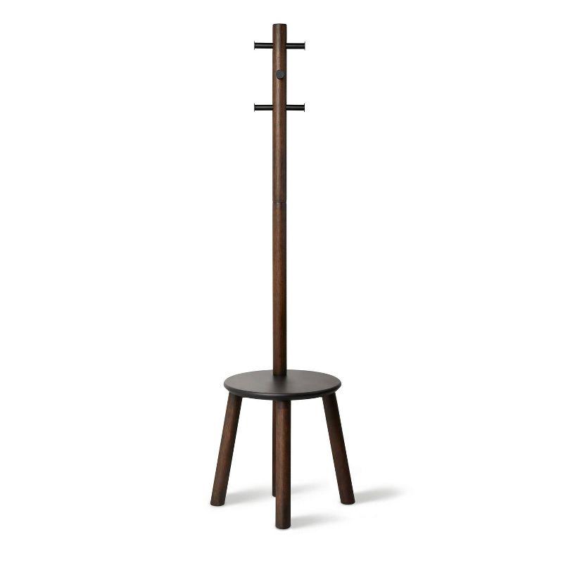 Pillar 6 - Hook Freestanding Coat Rack