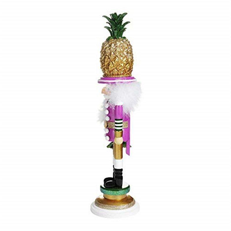 Kurt Adler Hollywood Pineapple Hat Nutcracker