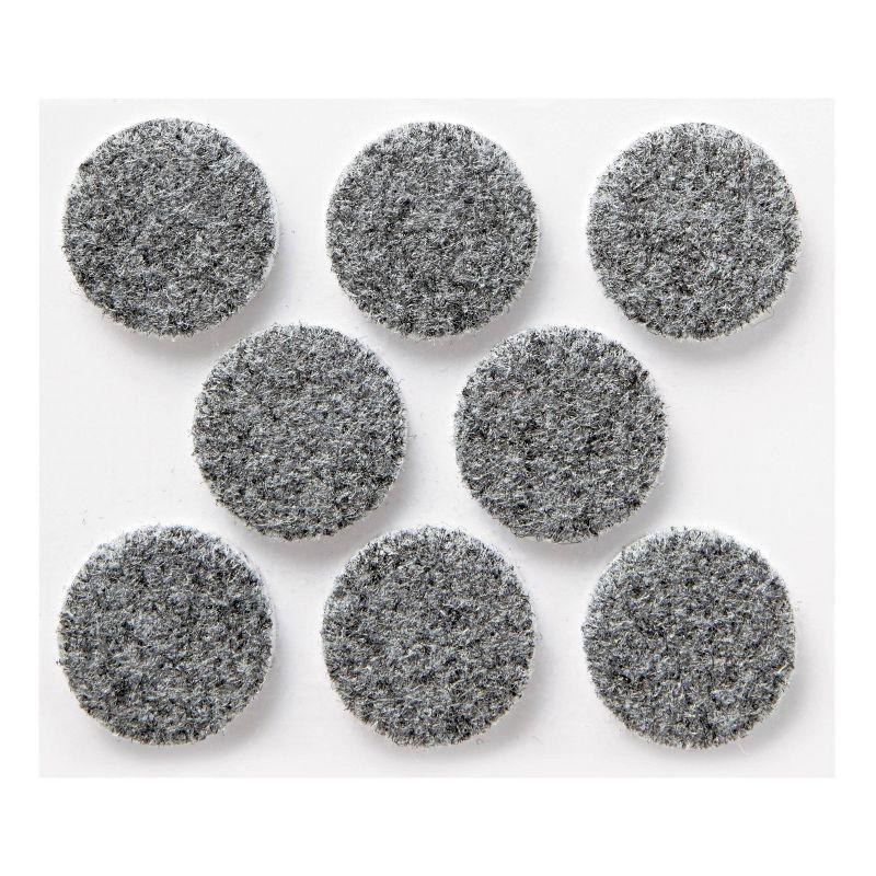 16pk Heavy Duty Felt Gray - Scotch