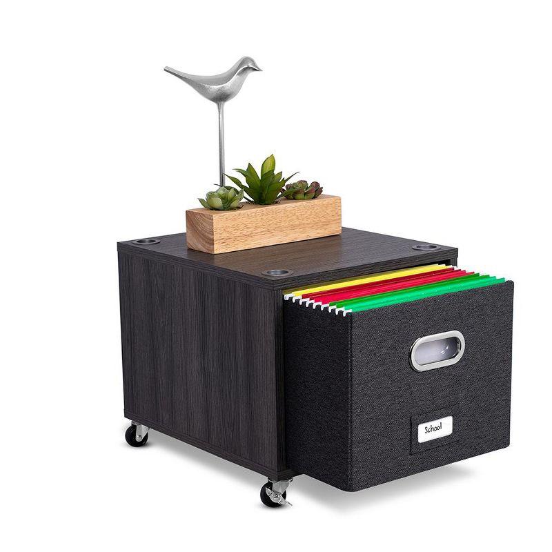 BirdRock Home 14.25'' Wide Mobile File Cabinet