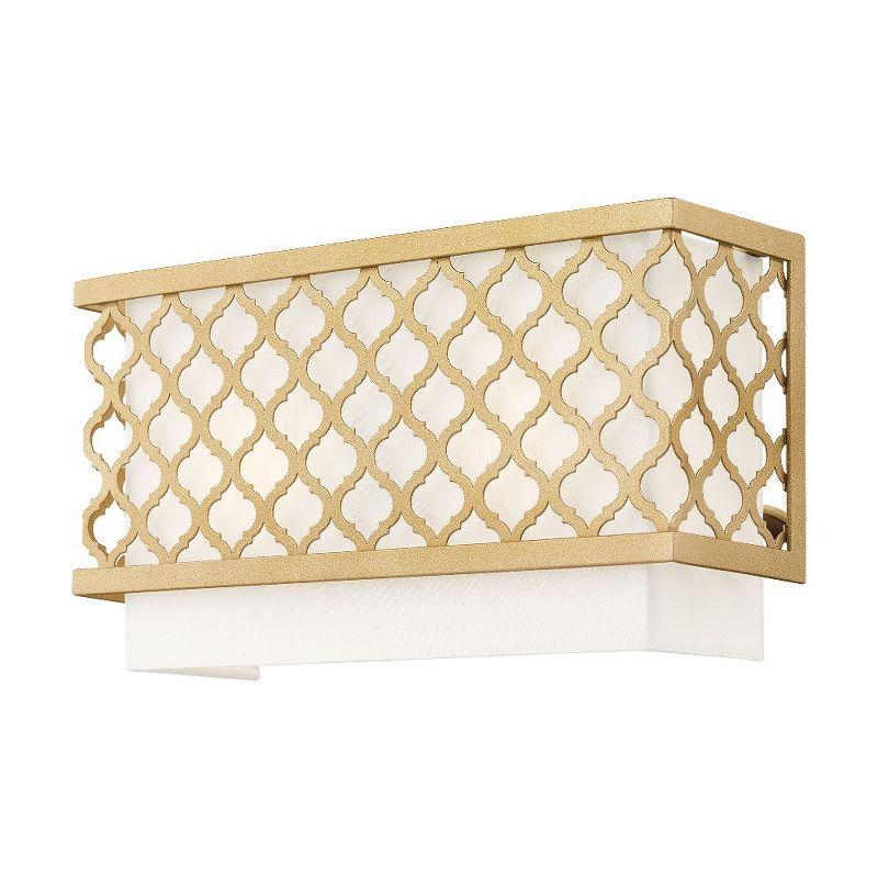 Livex Lighting Arabesque 2 - Light Wall Light in  Soft Gold