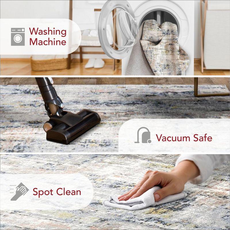 Nuloom Aaliyah Casual Abstract Machine Washable Indoor Area Rug