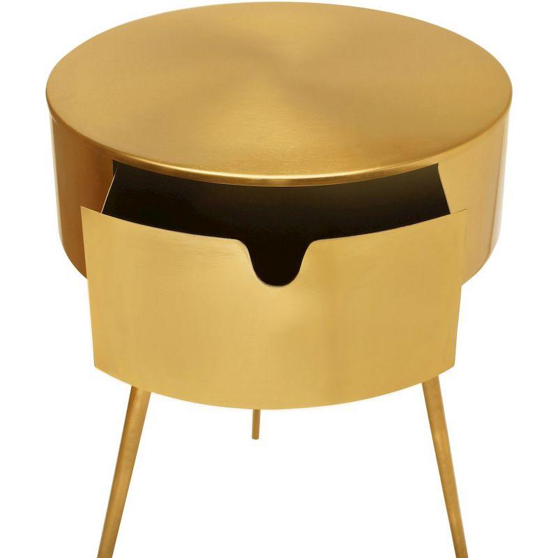 Meridian Furniture,Bali Gold Nightstand