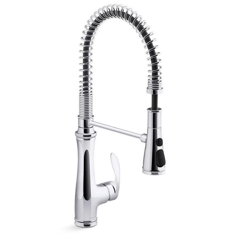 Bellera Chrome Semi-Professional Kitchen Faucet with Pull-Out Spray