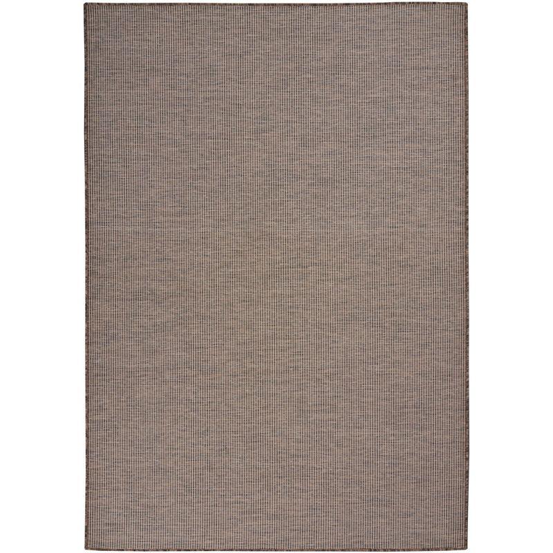 Natural Flat Woven Rectangular Synthetic 5' x 7' Rug