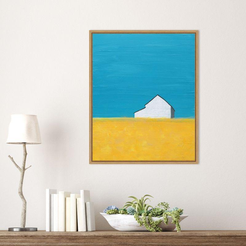 Amanti Art Its a Barn by Jan Weiss Canvas Wall Art Print Framed 16 x 20-in.
