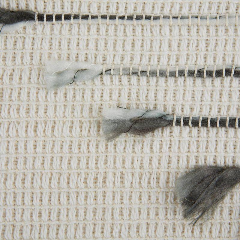 50"x60" Diamond Cut Throw Blanket Black/Gray - Design Imports