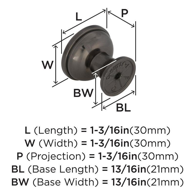 Amerock Westerly Cabinet Knob - Round