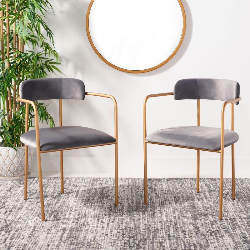 Lenna Upholstered Dining Arm Chair