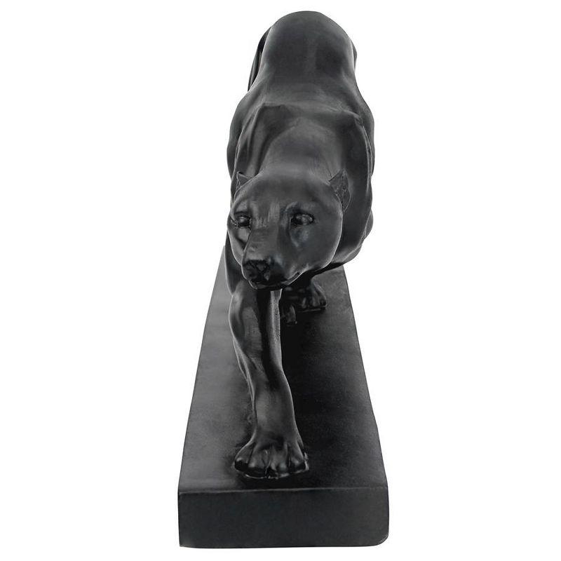 Panther on the Prowl Art Deco Figurine