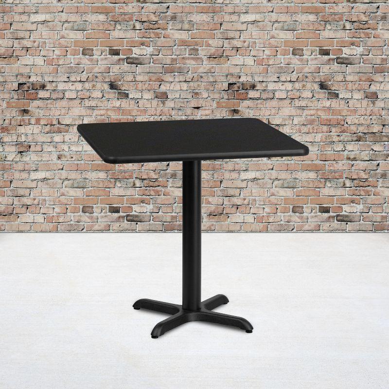 Carrus Laminate Pedestal Dining Table