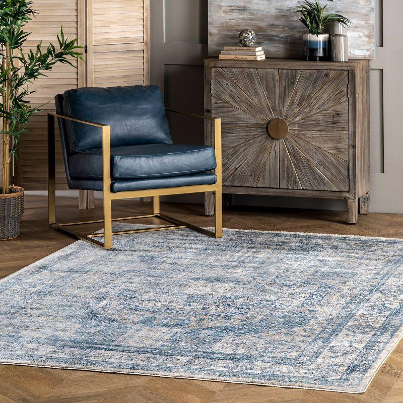 Westlyn Faded Medallion Area Rug - nuLOOM