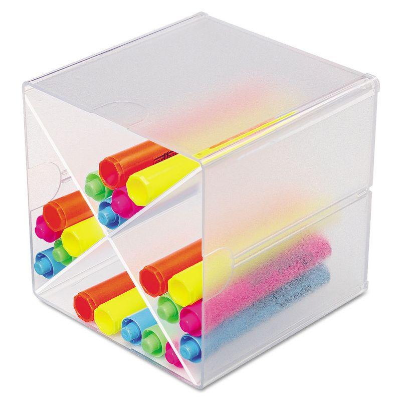 Deflect-O Corporation Plastic Stackable Desk Organizer