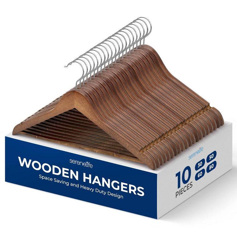 SereneLife Non-Slip Standard Hanger