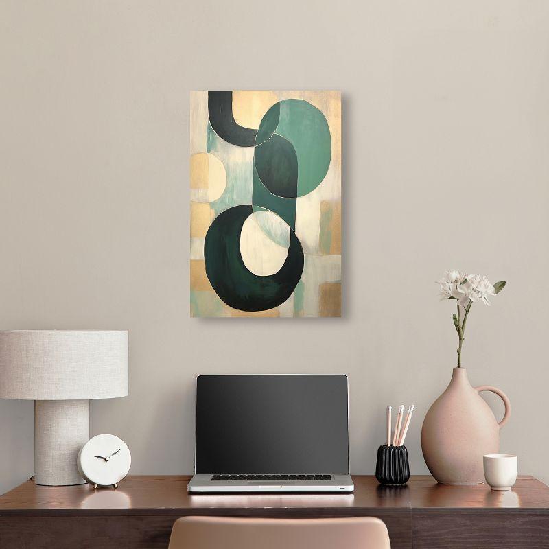 Art Remedy Jade Bracelet Abstract Shapes Trendy Wall Art by Art Remedy