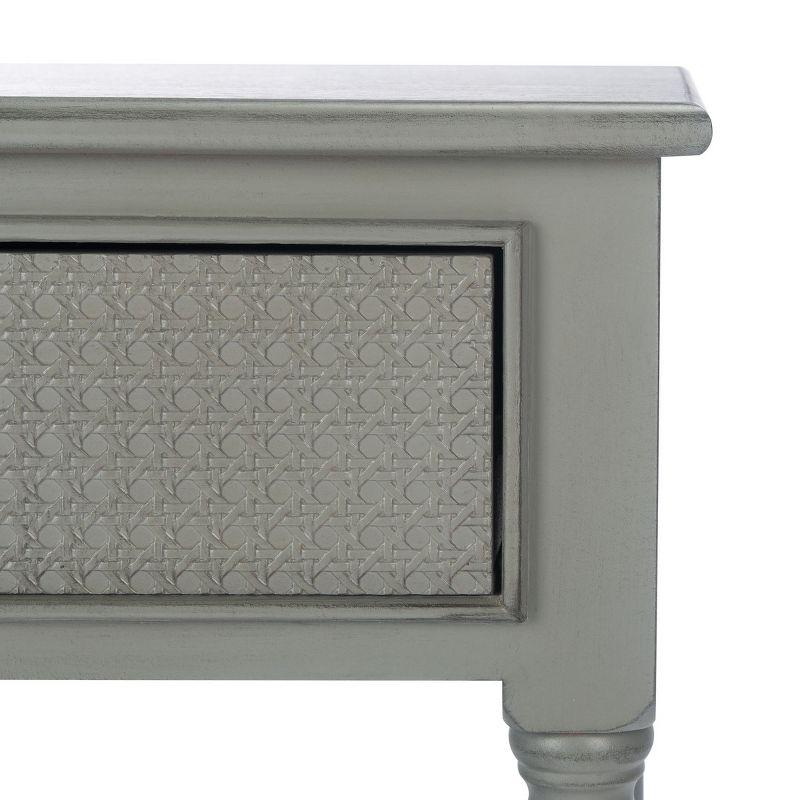 Haines 1 Drawer Accent Table - ACC5720B - Distressed/Grey - Safavieh