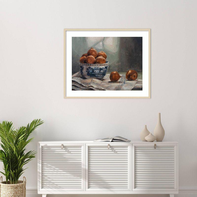 Amanti Art A Dish of Fruit IV by Marian Parsons Framed Wall Art Print