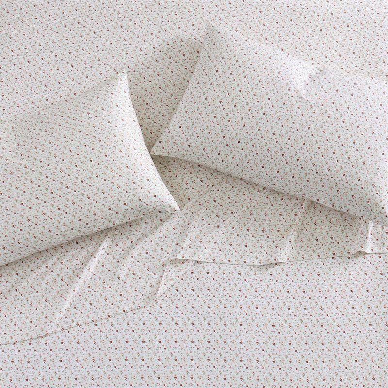 Laura Ashley Meadow Floral Laura Ashley Printed Cotton Sateen Pillowcase Set (Set of 2)