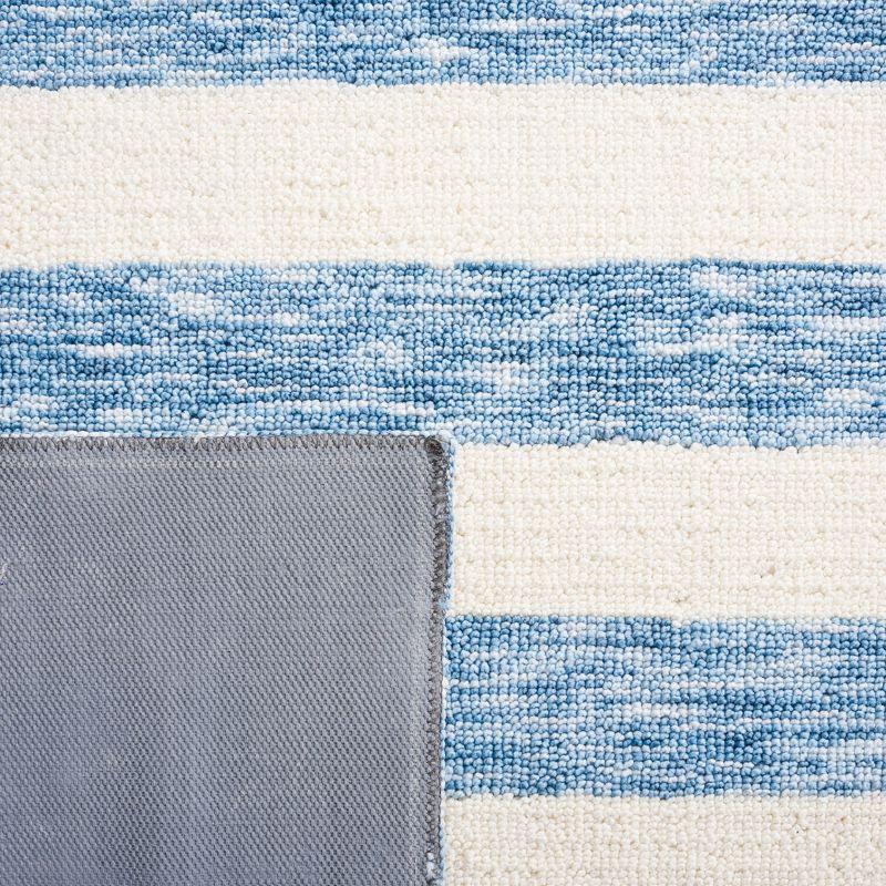 Easy Care ECR115 Power Loomed Machine Washable Indoor Area Rug - Light Blue/Ivory - 6'x9' - Safavieh