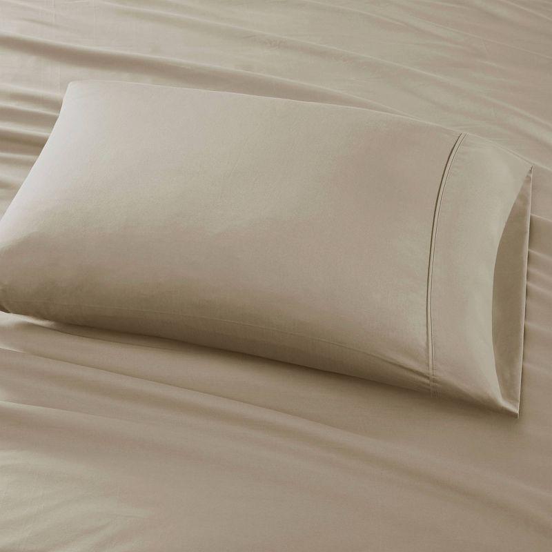 525 Thread Count Solid Cotton Blend Sheet Set